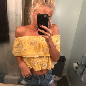 Off the shoulder top